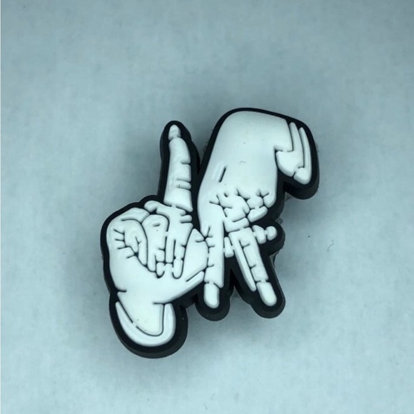 Jibbitz Accessories - 10/$13 LA Hand Crocs Charm Jibbitz